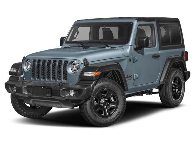 Blue Grey Angle Front left of Wrangler Rubicon