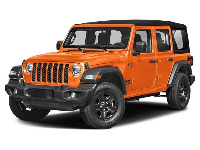 Orange Angle Front left of Wrangler Sahara