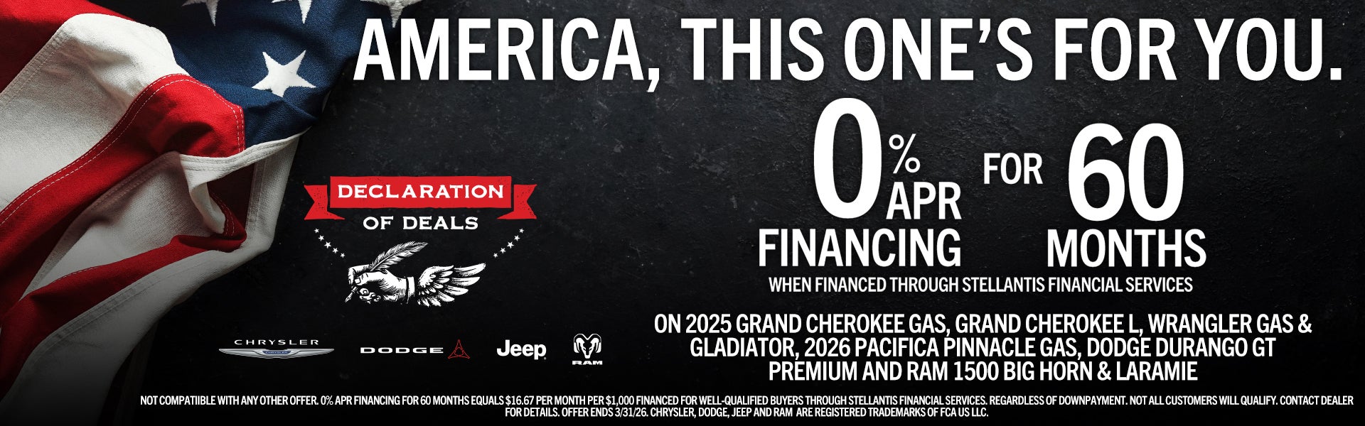 America, this one's for you. 